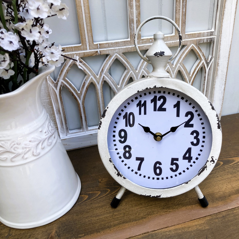 French Provincial Table Clock