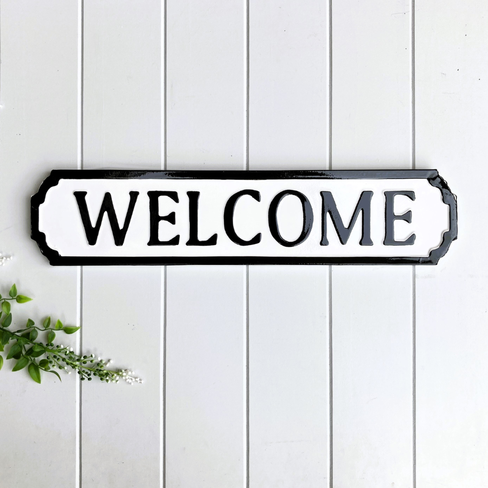 Farmhouse Welcome Sign