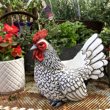 Load image into Gallery viewer, White Rooster Planter
