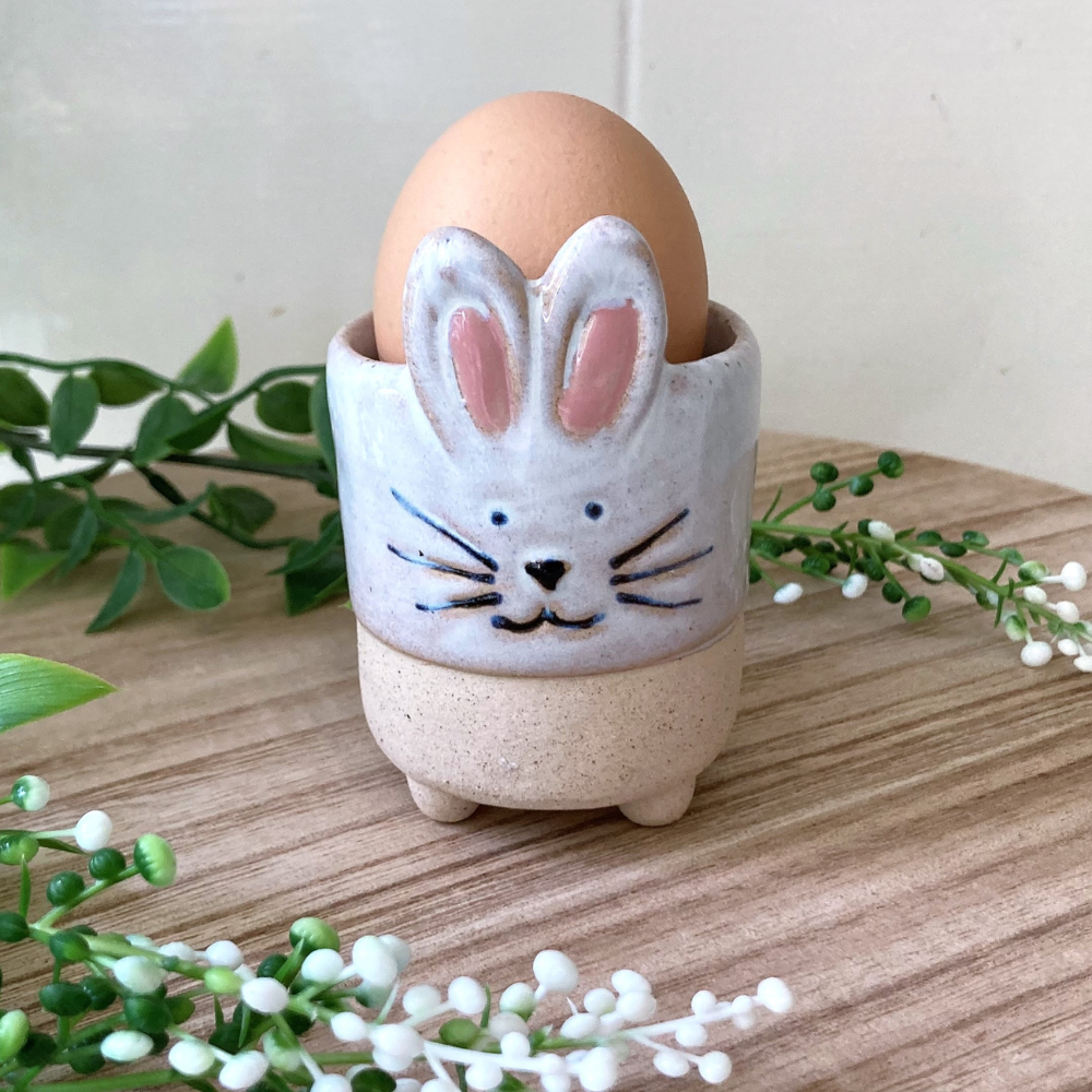 Roxy the Rabbit Egg Cup – Evelyn and Owl