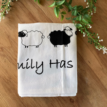 Load image into Gallery viewer, The Black Sheep Tea Towel
