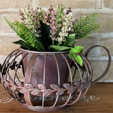 Load image into Gallery viewer, Rustic Teapot Planter
