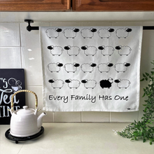 Load image into Gallery viewer, The Black Sheep Tea Towel
